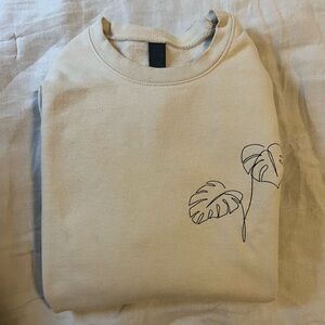 Monstera Crewneck Sweatshirt